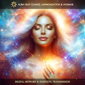Aura Deep Cleanse, Harmonization and Upgrade: Charged Digital Artwork + Personal Report & Energetic Transmission