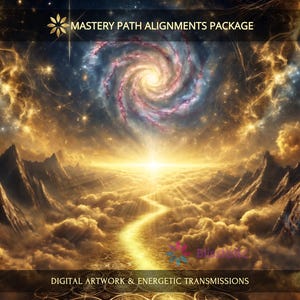 Mastery Path Alignments Package Charged Digital Artwork + Energetic Transmissions with a Personal Report
