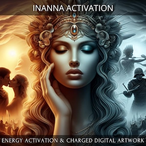 Inanna Activation + Charged Digital Artwork
