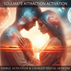 Soulmate Attraction Activation + Charged Digital Artwork