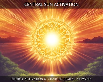 Central Sun Activation + Charged Digital Artwork