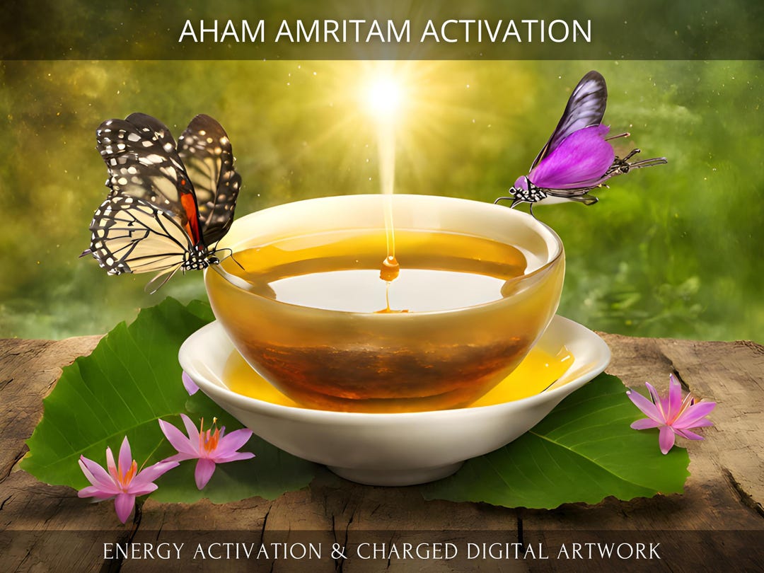 Aham Amritam Charged Digital Artwork + Energetic Transmission With a ...