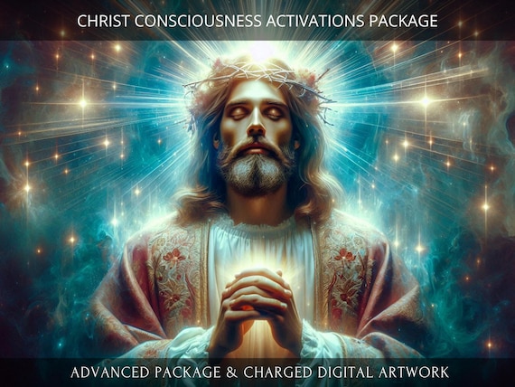Christ Consciousness Package Charged Digital Artwork + Energetic Transmissions with a Personal Report