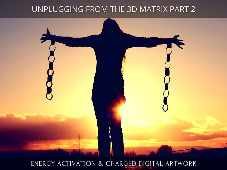 Unplugging From the 3D Matrix Part 2 Charged Digital Artwork ...