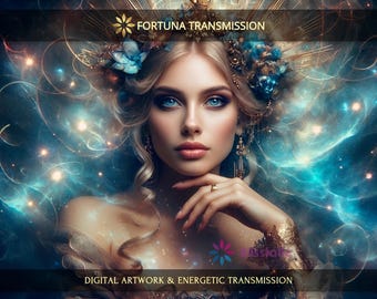 Fortuna Charged Digital Artwork + Energetic Transmission with a Personal Report