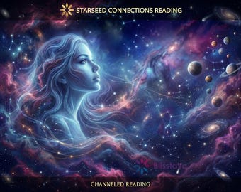 Starseed Connections Blueprint Reading + Supportive Digital Artwork