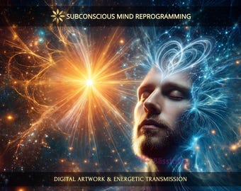 Subconscious Mind Reprogramming Charged Digital Artwork + Energetic Transmission with a Personal Report