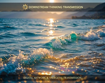 Downstream Thinking: Charged Digital Artwork + Personal Report & Energetic Transmission