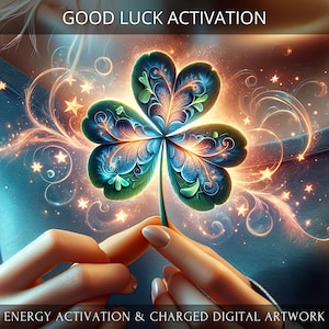 Good Luck Activation + Charged Digital Artwork