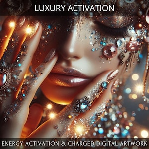 Luxury Charged Digital Artwork + Energetic Transmission with a Personal Report