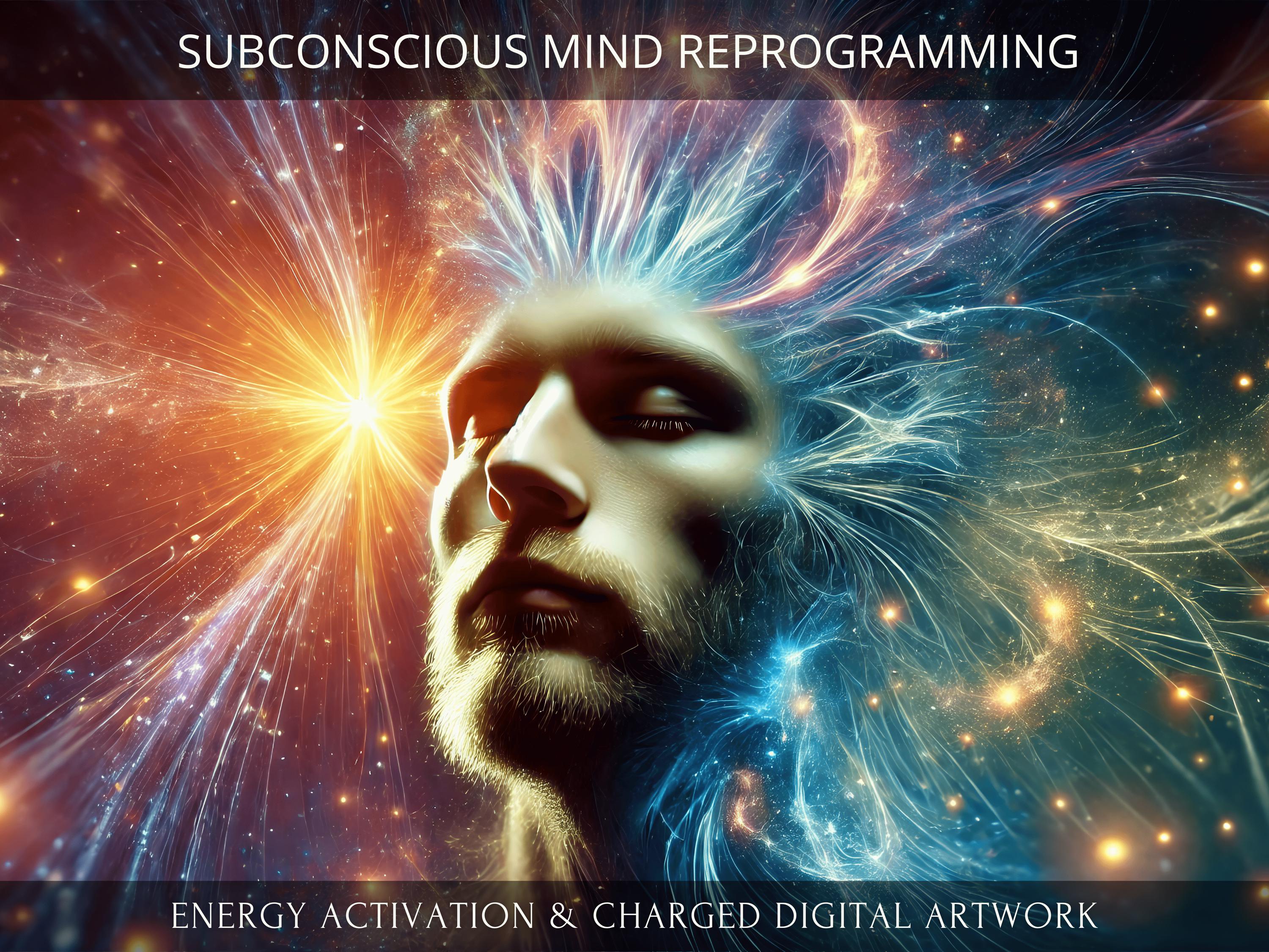 Mind Reprogramming Symbol Subconscious Mind Reprogramming Charged Digital Artwork + Energetic ...