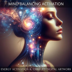 Mind Balancing Charged Digital Artwork + Energetic Transmission with a Personal Report