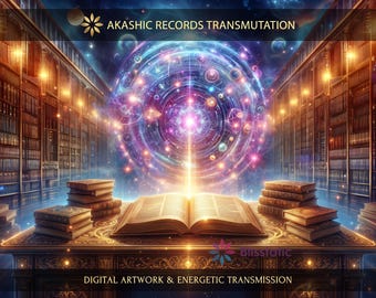 Akashic Records Transmutation: Charged Digital Artwork + Energetic Transmission with a Personal Report