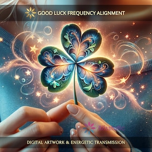 Good Luck Frequency Alignment: Charged Digital Artwork + Personal Report & Energetic Transmission
