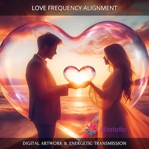 Love Frequency Alignment: Charged Digital Artwork + Personal Report & Energetic Transmission