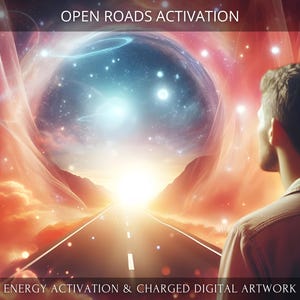 Open Roads Energetic Activation + Charged Digital Artwork