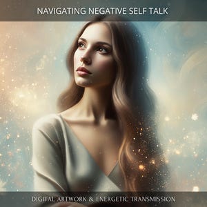 Navigating Negative Self Talk: Charged Digital Artwork + Personal Report & Energetic Transmission
