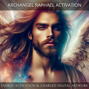 Archangel Raphael Activation + Charged Digital Artwork