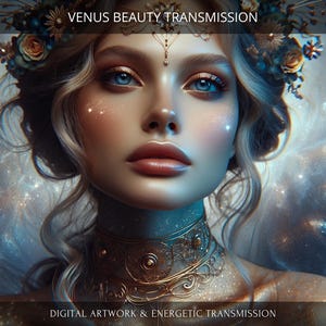 Venus Beauty: Charged Digital Artwork + Personal Report & Energetic Transmission