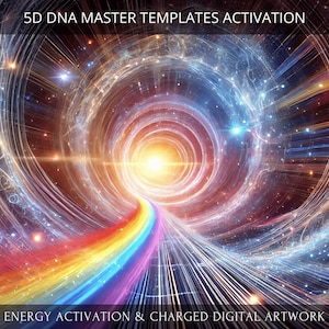 Modelli Master DNA 5D con grafica digitale carica + trasmissione energetica con resoconto personale