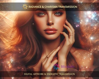 Radiance and Charisma: Charged Digital Artwork + Personal Report & Energetic Transmission