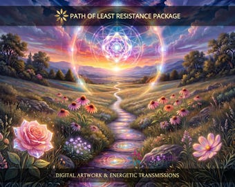 Path of Least Resistance Package: Charged Digital Artwork + Personal Report & Energetic Transmissions