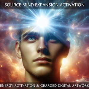 Source Mind Expansion Activation + Charged Digital Artwork