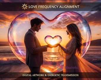 Love Frequency Alignment: Charged Digital Artwork + Personal Report & Energetic Transmission