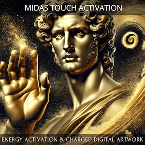 Midas Touch Activation + Charged Digital Artwork
