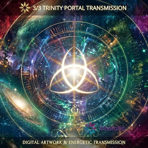 Portail 3/3 Trinity : Œuvre d'art numérique chargée + Rapport personnel et transmission énergétique