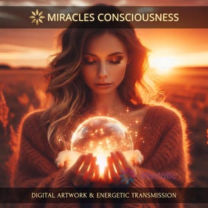 Miracles Consciousness: Charged Digital Artwork + Personal Report & Energetic Transmission