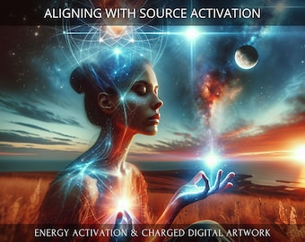 Aligning with Source Activation + Charged Digital Artwork