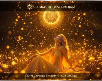 Ultimate Life Reset Transmissions Package: Charged Digital Artwork + Personal Report & Energetic Transmissions