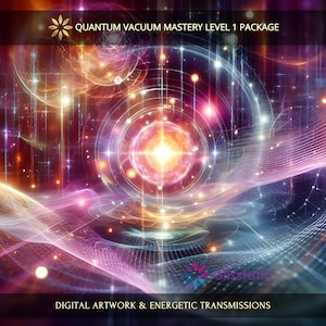 Quantum Vacuum Level One Package: Charged Digital Artwork + Personal Report & Energetic Transmissions
