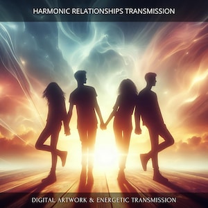 Harmonic Relationships: Charged Digital Artwork + Personal Report & Energetic Transmission