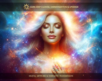 Aura Deep Cleanse, Harmonization and Upgrade: Charged Digital Artwork + Personal Report & Energetic Transmission