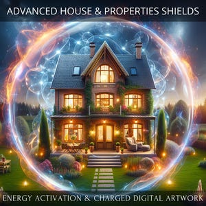 Scudi di protezione energetica avanzata per case e proprietà per tutta la vita + grafica digitale carica