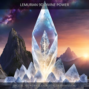 Lemurian 9D Divine Power: Charged Digital Artwork + Personal Report & Energetic Transmission