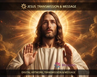 Jesus Christ (Yeshua): Charged Digital Artwork + Personal Report & Energetic Transmission and Personal Channeled Message