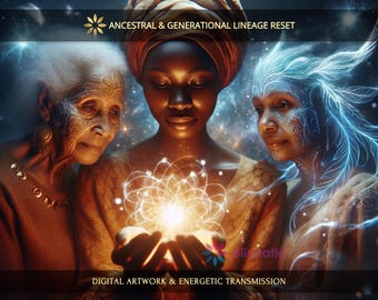 Ancestral and Generational Lineage Reset: Charged Digital Artwork + Personal Report & Energetic Transmission