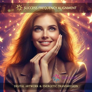 Success Frequency Alignment: Charged Digital Artwork + Personal Report & Energetic Transmission with Trigger Words