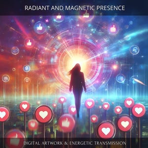 Radiant and Magnetic Presence: Charged Digital Artwork + Personal Report