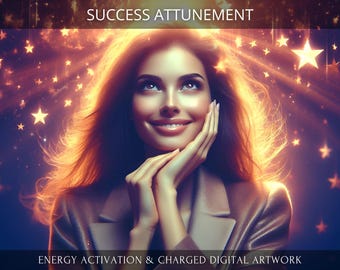 Success Energetic Attunement + Charged Digital Artwork