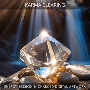 Karma Energetic Clearing + Charged Digital Artwork