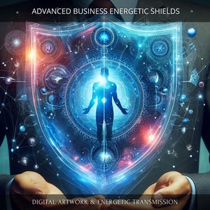 Advanced Business Energetic Protection Shields: Charged Digital Artwork + Personal Report & Energetic Transmission