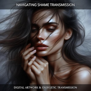 Navigating Shame: Charged Digital Artwork + Personal Report & Energetic Transmission