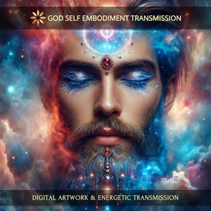 God Self Embodiment: Charged Digital Artwork + Energetic Transmission with a Personal Report
