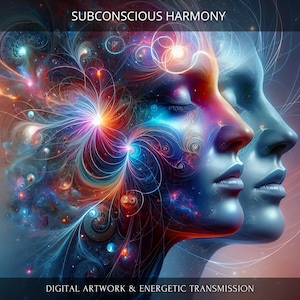 Subconscious Harmony: Charged Digital Artwork + Personal Report & Energetic Transmission