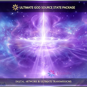 Ultimate God Source State Package: Charged Digital Artwork + Personal Report & Energetic Transmissions