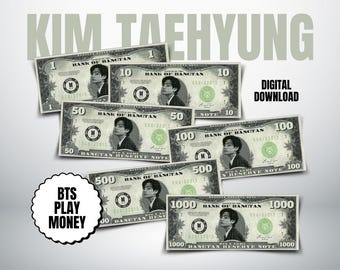 Taehyung Bangtan Bucks | BTS Play Money (Digital Download)